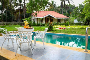 White Serenity Heritage Pool Villa near Beach Udupi